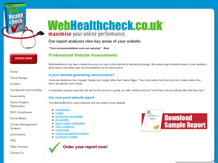 www.webhealthcheck.co.uk