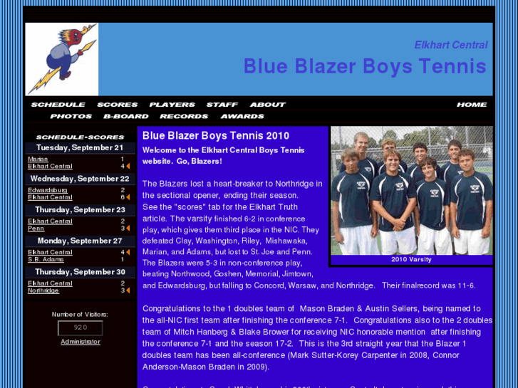 www.blueblazertennis.com