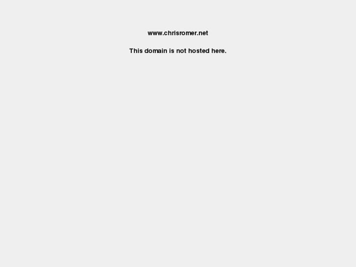 www.chrisromer.net