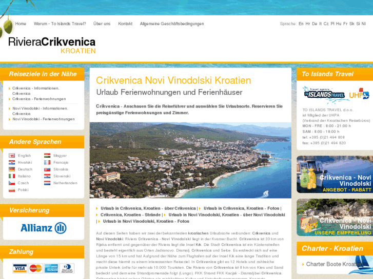 www.crikvenica-novi-vinodolski.eu