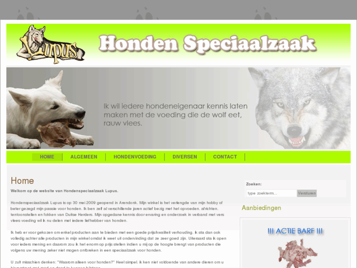 www.hondenspeciaalzaak.be