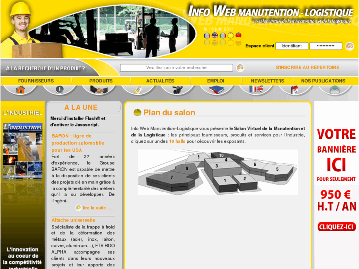 www.infowebmanutention-logistique.com