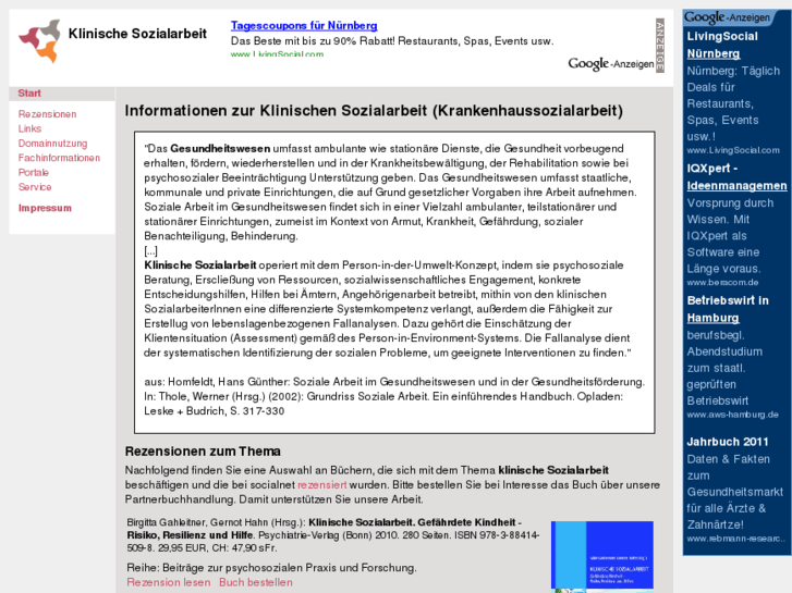 www.klinische-sozialarbeit.info