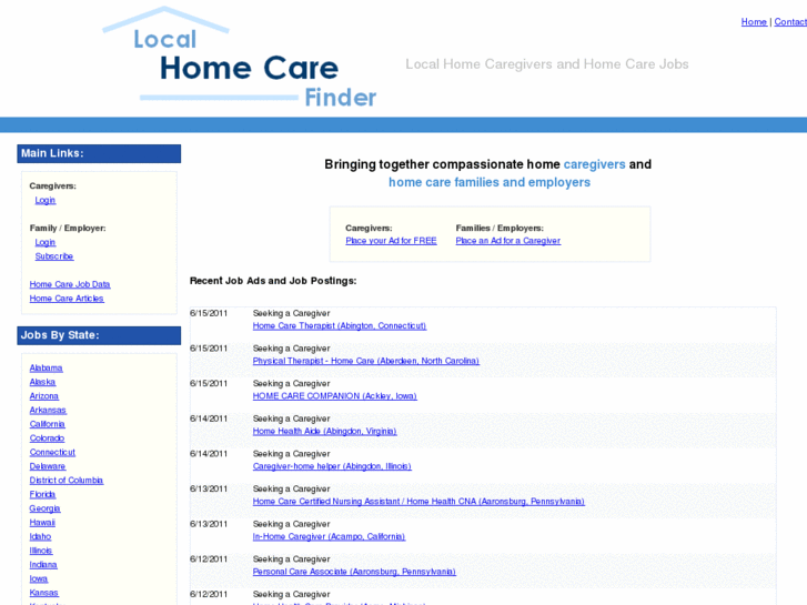 www.localhomecarefinder.com