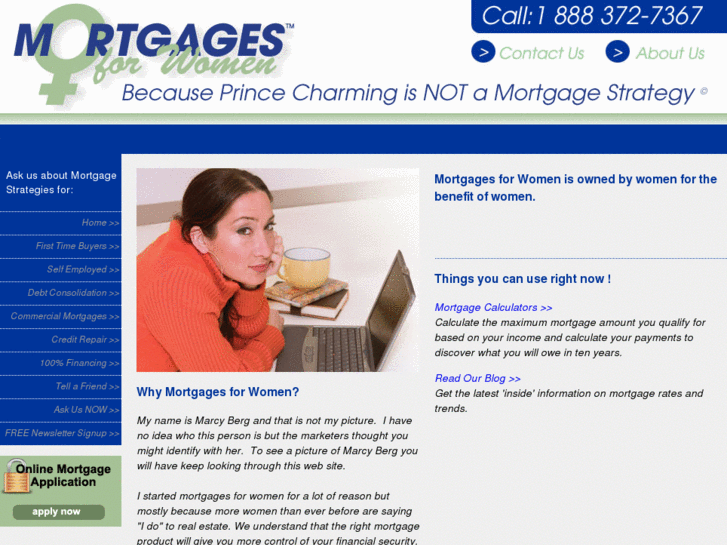 www.mortgagesforwomen.com