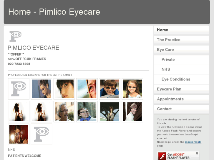 www.pimlicoeyecare.com