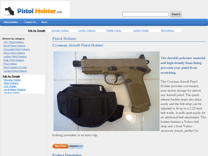 www.pistolholster.net