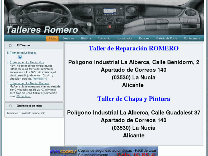 www.talleresromero.es