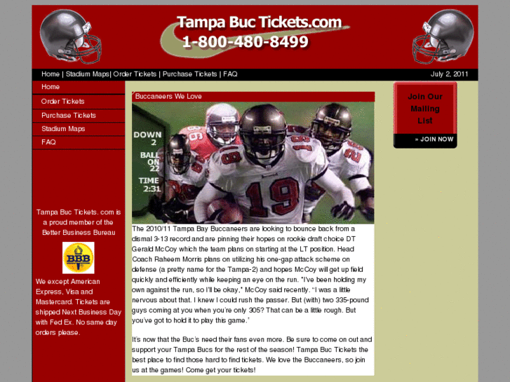 www.tampabuctickets.com