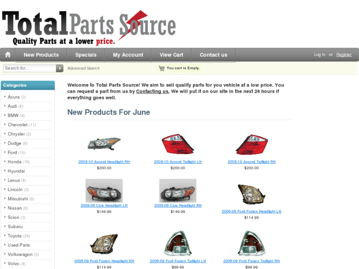 www.totalpartssource.com