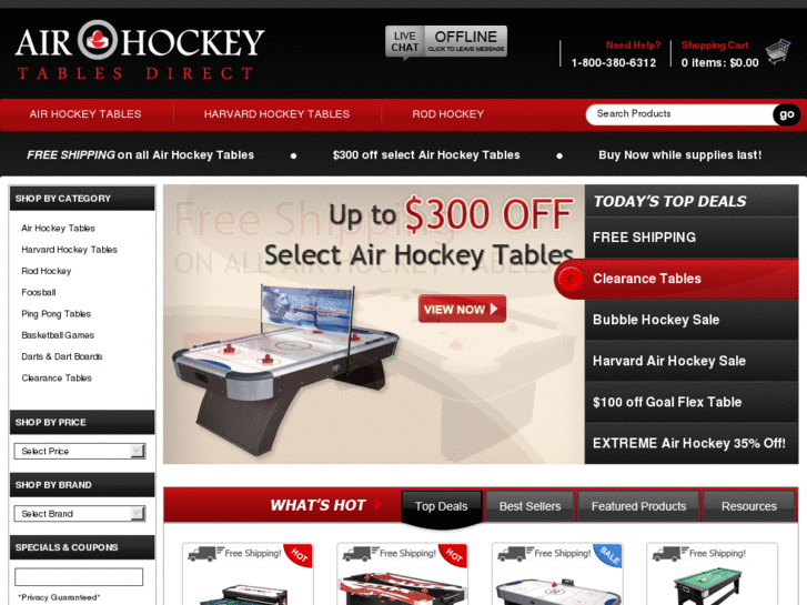 www.air-hockey-tables-direct.com