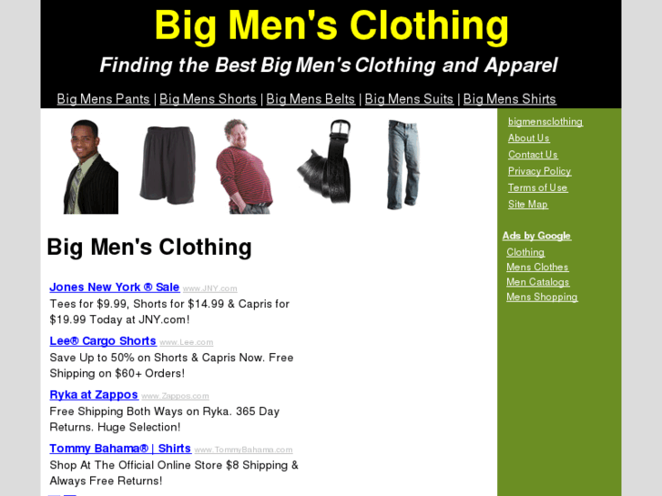 www.bigmensclothingshop.com