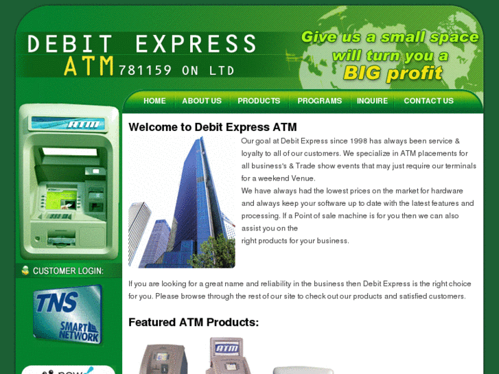 www.debitexpressatm.com