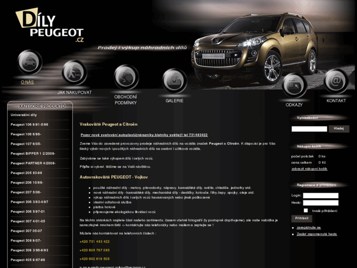 www.dilypeugeot.cz