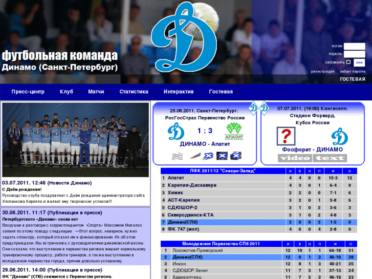 www.fc-dynamospb.ru