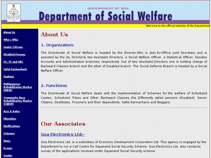 www.goasocialwelfare.com