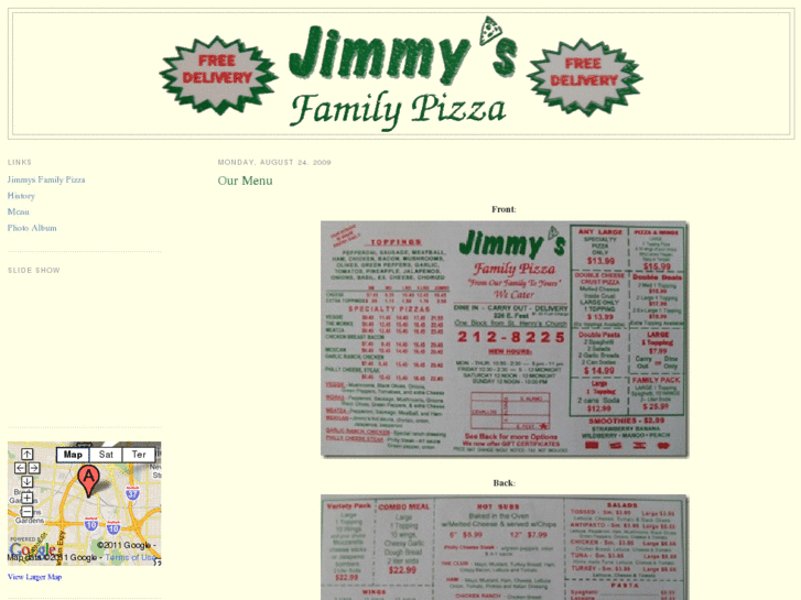 www.jimmysfamilypizza.com