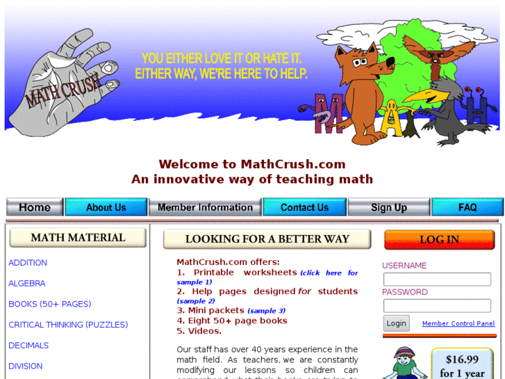 www.mathcrush.com