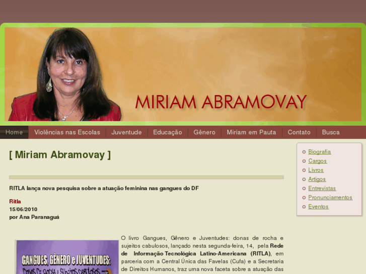 www.miriamabramovay.com