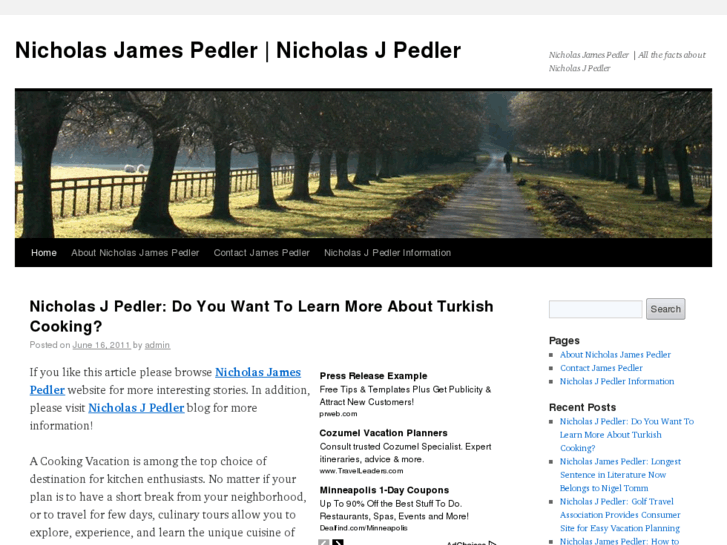 www.nicholasjamespedler.com