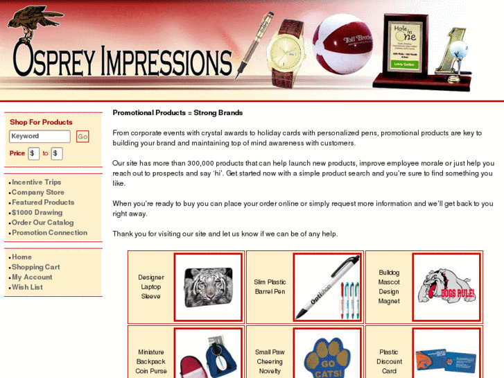 www.ospreyimpressions.com