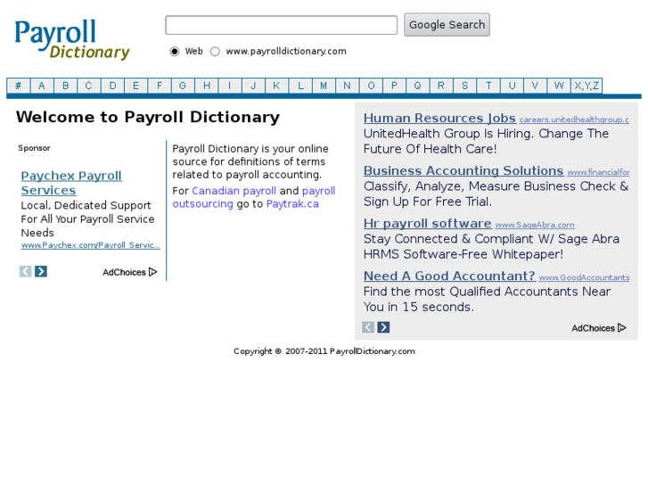 www.payrolldictionary.com