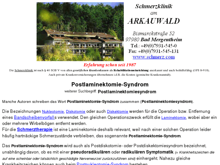 www.postlaminektomie-syndrom.de