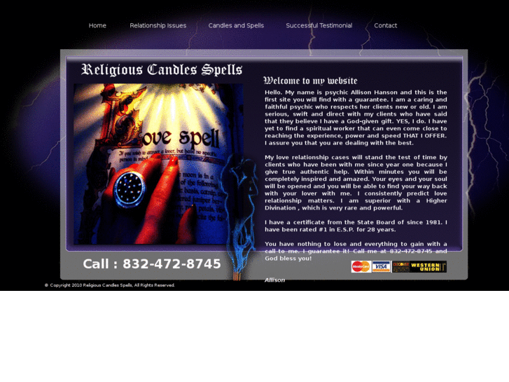 www.religiouscandlesspells.com