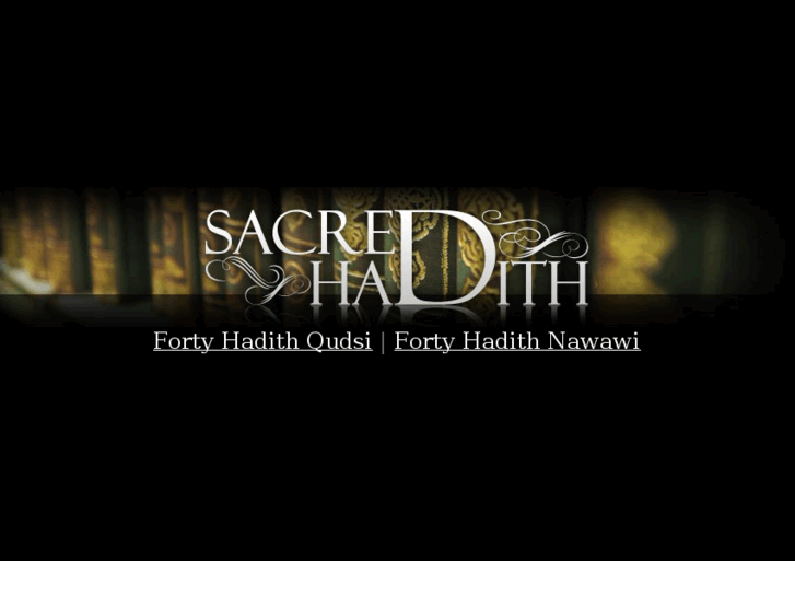 www.sacredhadith.com