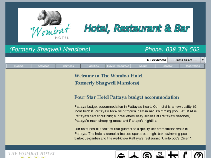 www.thewombathotel.com