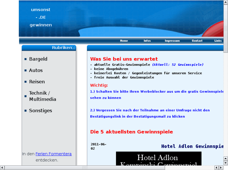 www.umsonst-gewinnen.de