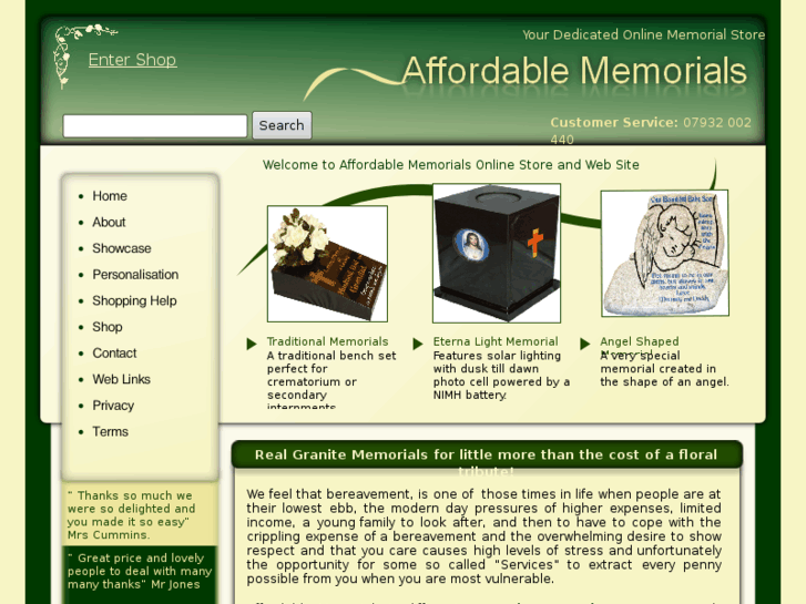 www.affordablememorials.co.uk