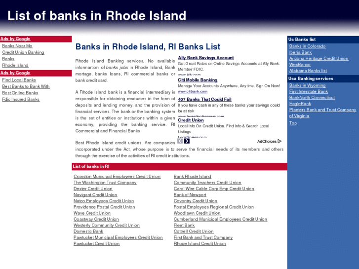 www.banksinrhodeisland.net