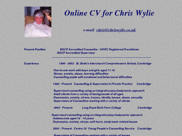 www.chriswylie.info