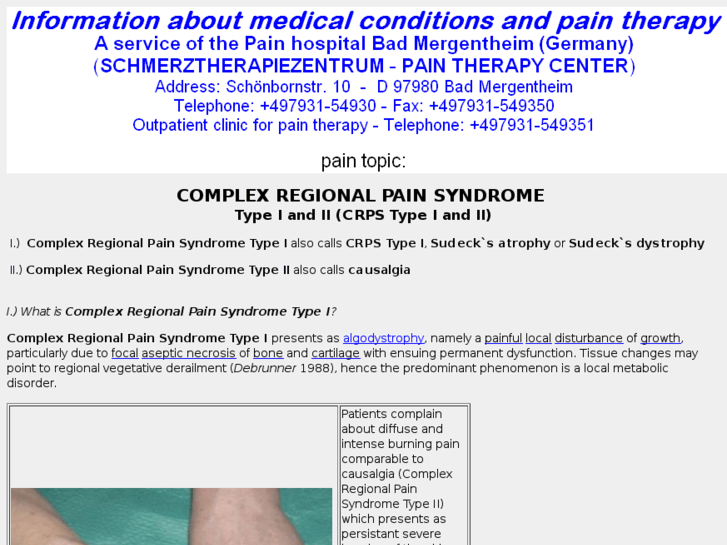 www.complex-regional-pain-syndrome.de