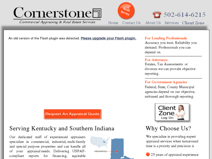 www.cornerstoneappraising.com