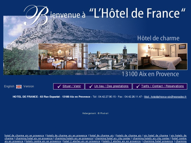 www.hoteldefrance-aix.com