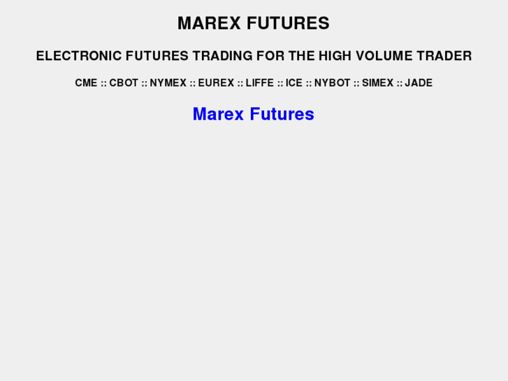 www.marexfutures.com