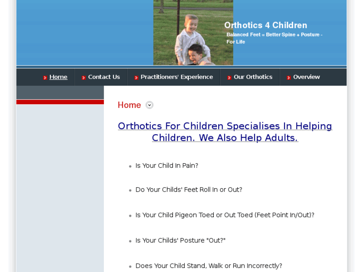 www.orthotics4children.com