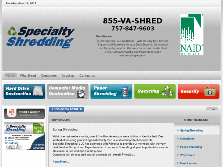 www.specialtyshredding.com