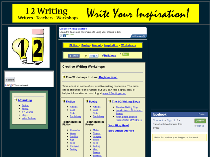 www.12writingworkshopsonline.com