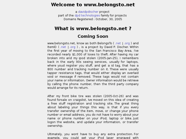 www.belongsto.net