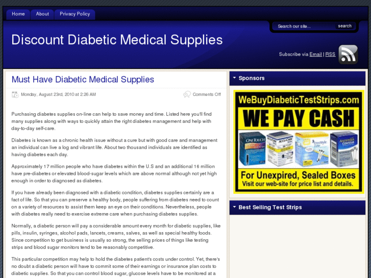 www.discountdiabeticmedicalsupplies.com