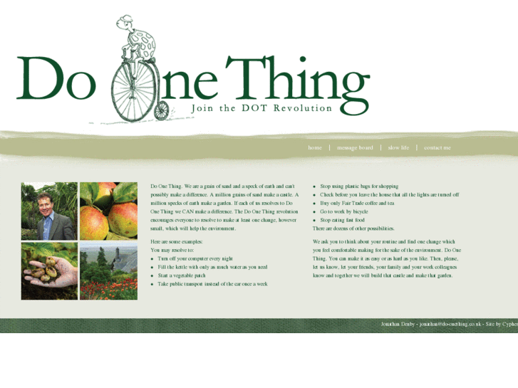 www.do-onething.co.uk