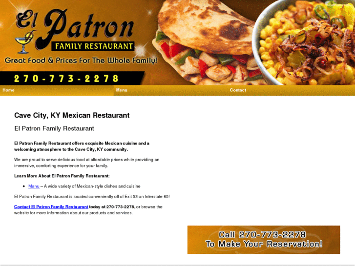 www.elpatronfamilyrestaurant.com