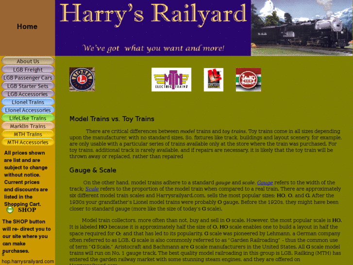 www.harrysrailyard.com