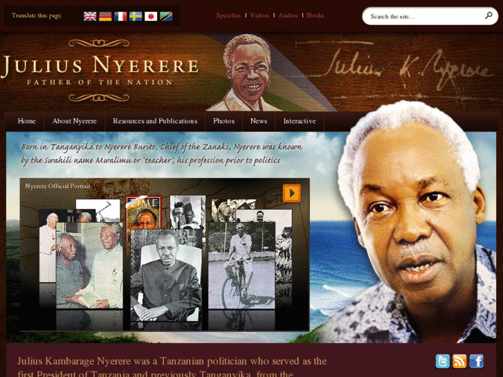 www.juliusnyerere.info