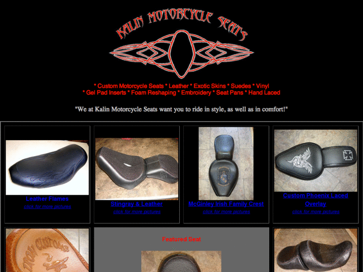 www.kalinmotorcycleseats.com