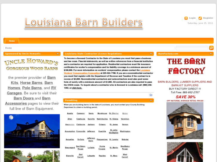 www.louisianabarnbuilders.com