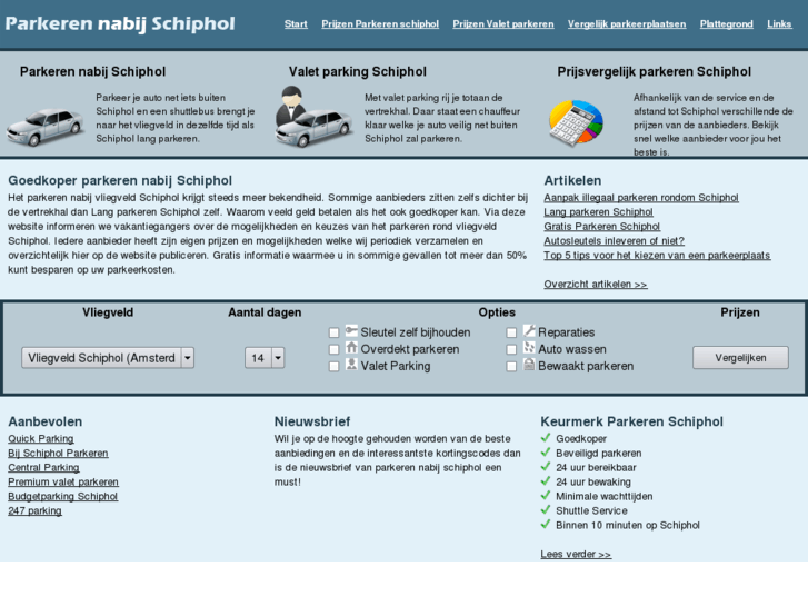 www.parkerennabijschiphol.nl